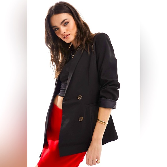 Oversized double breasted blazer - Picture 1 of 3